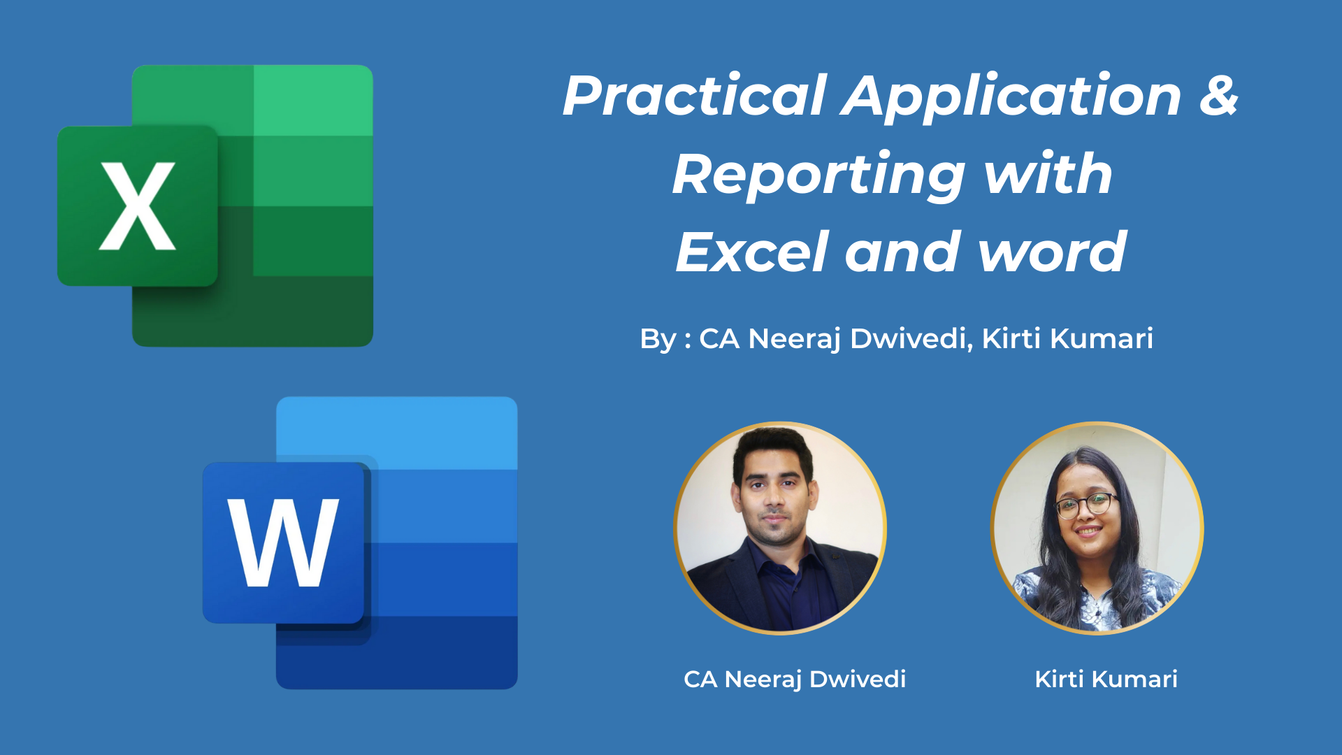 3 Practical Application & Reporting with Excel and Word - Image 1